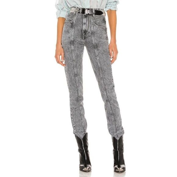 Isabel Marant Etoile Hominy high waist Jeans FR38 - Picture 2 of 10